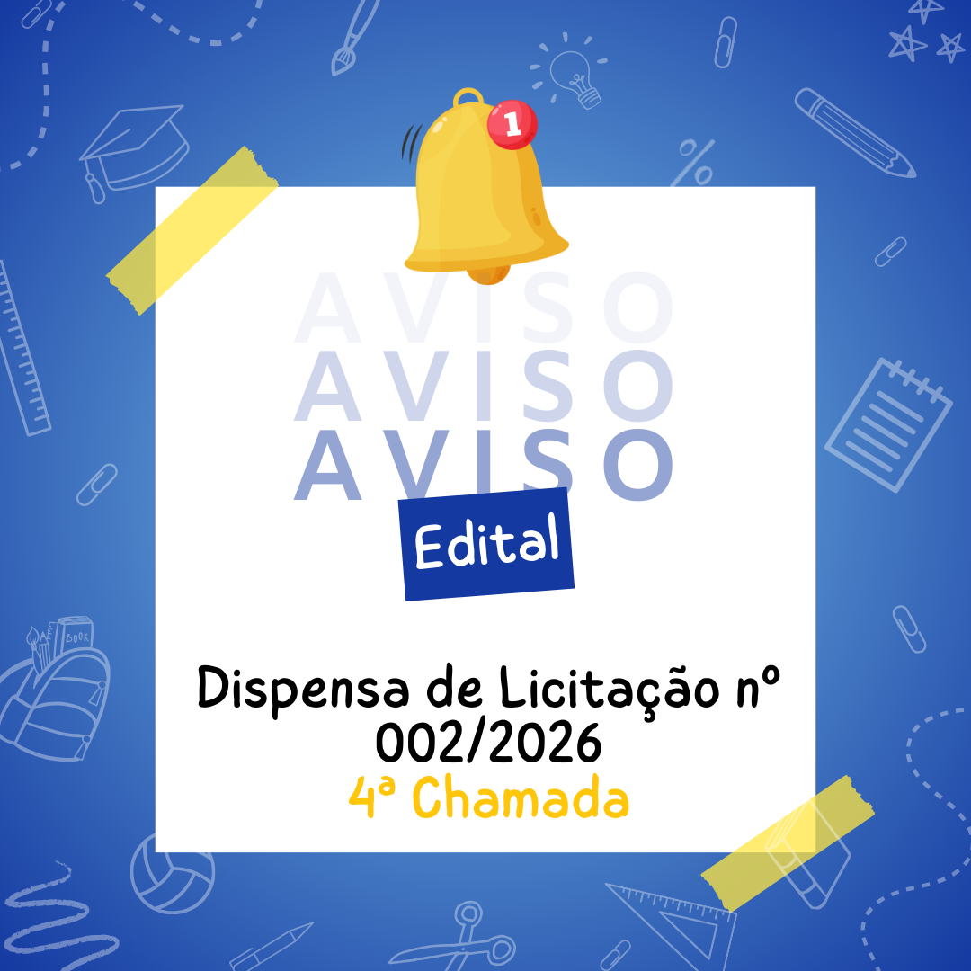 DISPENSA DE LICITAÇÃO Nº 002/2026 – 4ª CHAMADA